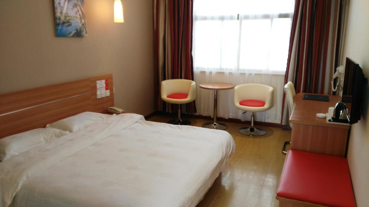Thank Inn Chain Hotel Henan Xinyang Train Station Gongqu Road Экстерьер фото